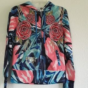 Ed Hardy Embroidered Hoodie